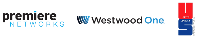 Network partners: Premiere Networks, Westwood One and United Stations Radio Networks