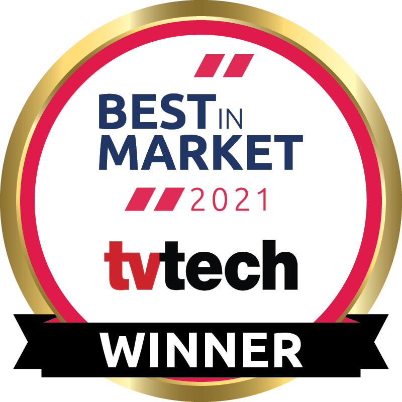 NAB Best in Market 2021 tvtech winner