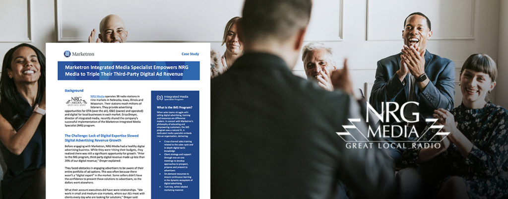 Case Study: Marketron Integrated Media Specialist Empowers NRG Media to Triple Their Third-Party Digital Ad Revenue