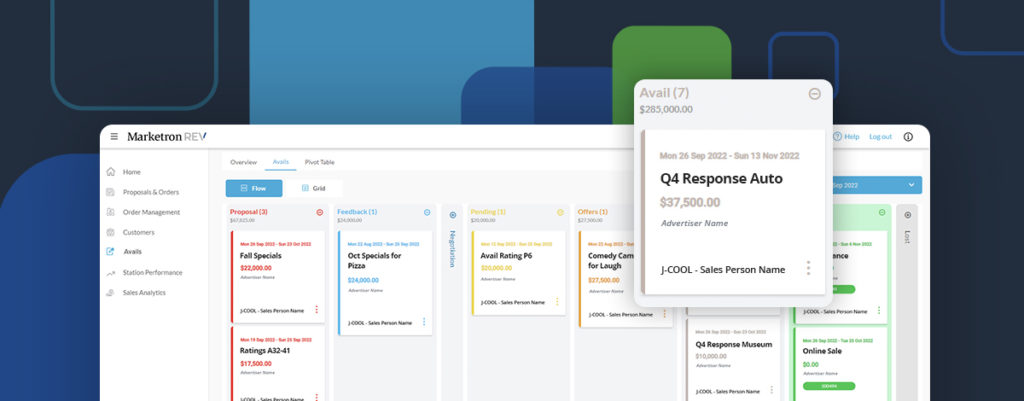 Marketron Introduces Real-Time Avails and Automated Priority Rate Card Functions for Marketron REV Platform