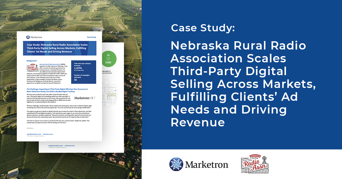 Case Study Nebraska Rural Radio Marketron NXT Marketron