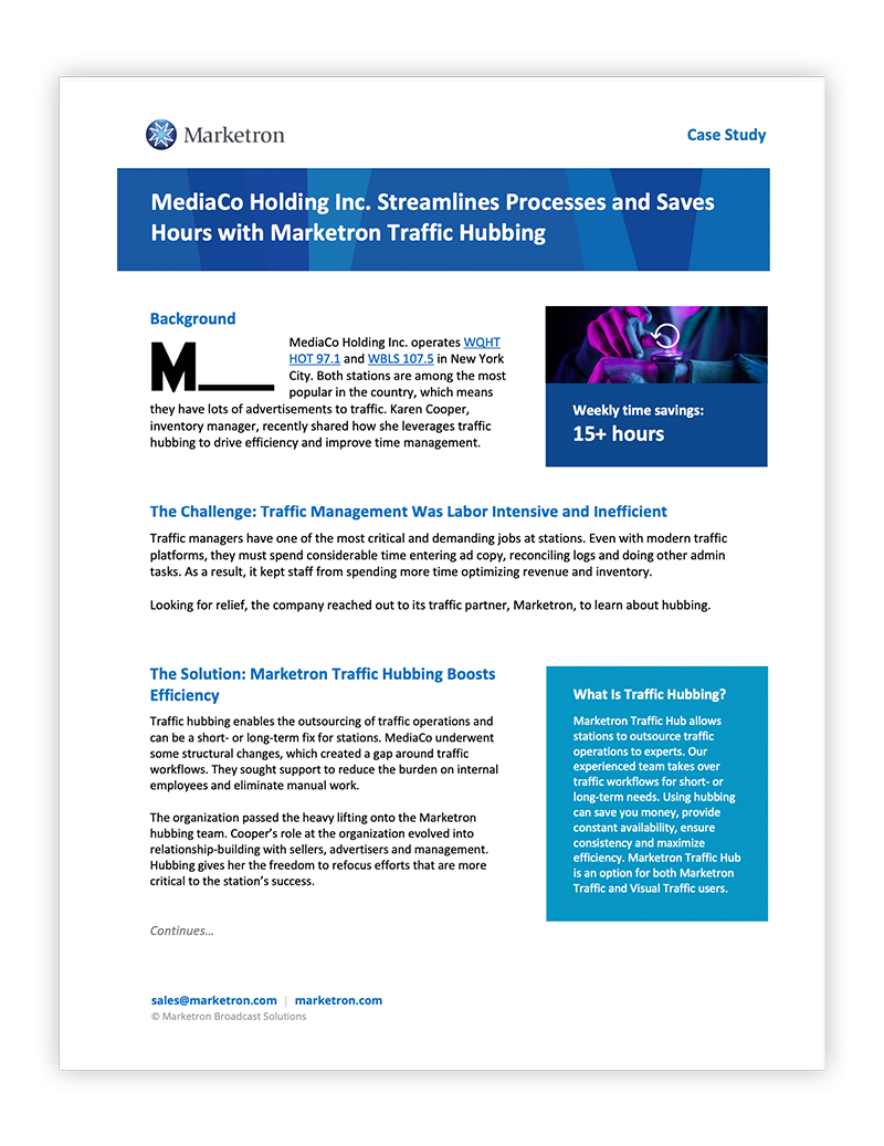 MediaCo Case Study