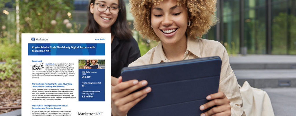 Case Study: Krystal Media Finds Third-Party Digital Success with Marketron NXT