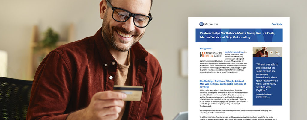 Case Study: PayNow Helps Northshore Media Group Reduce Costs, Manual Work and Days Outstanding