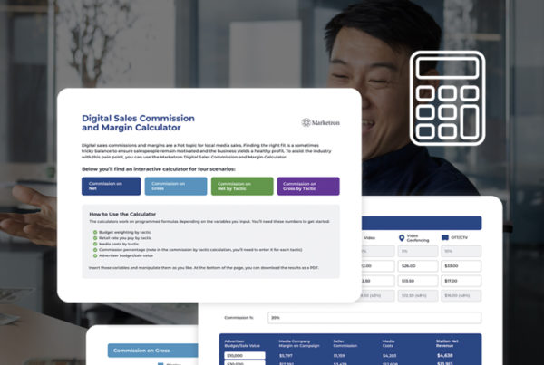 Marketron Launches Digital Sales Compensation and Commission Guide with Interactive Calculator to Help Media Companies Incentivize Sellers and Grow Revenue