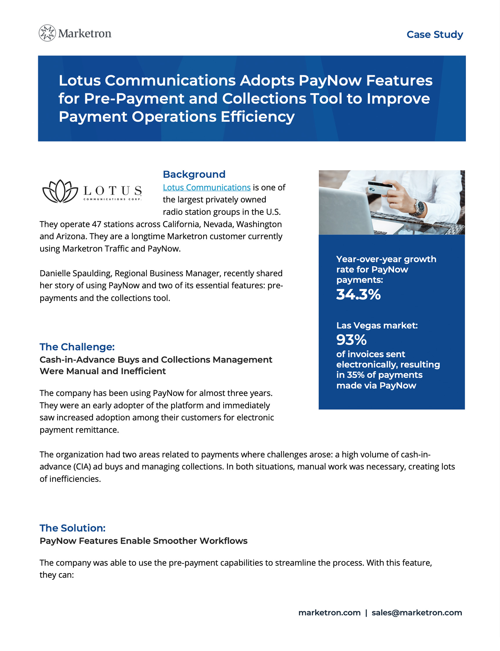 Lotus Case Study