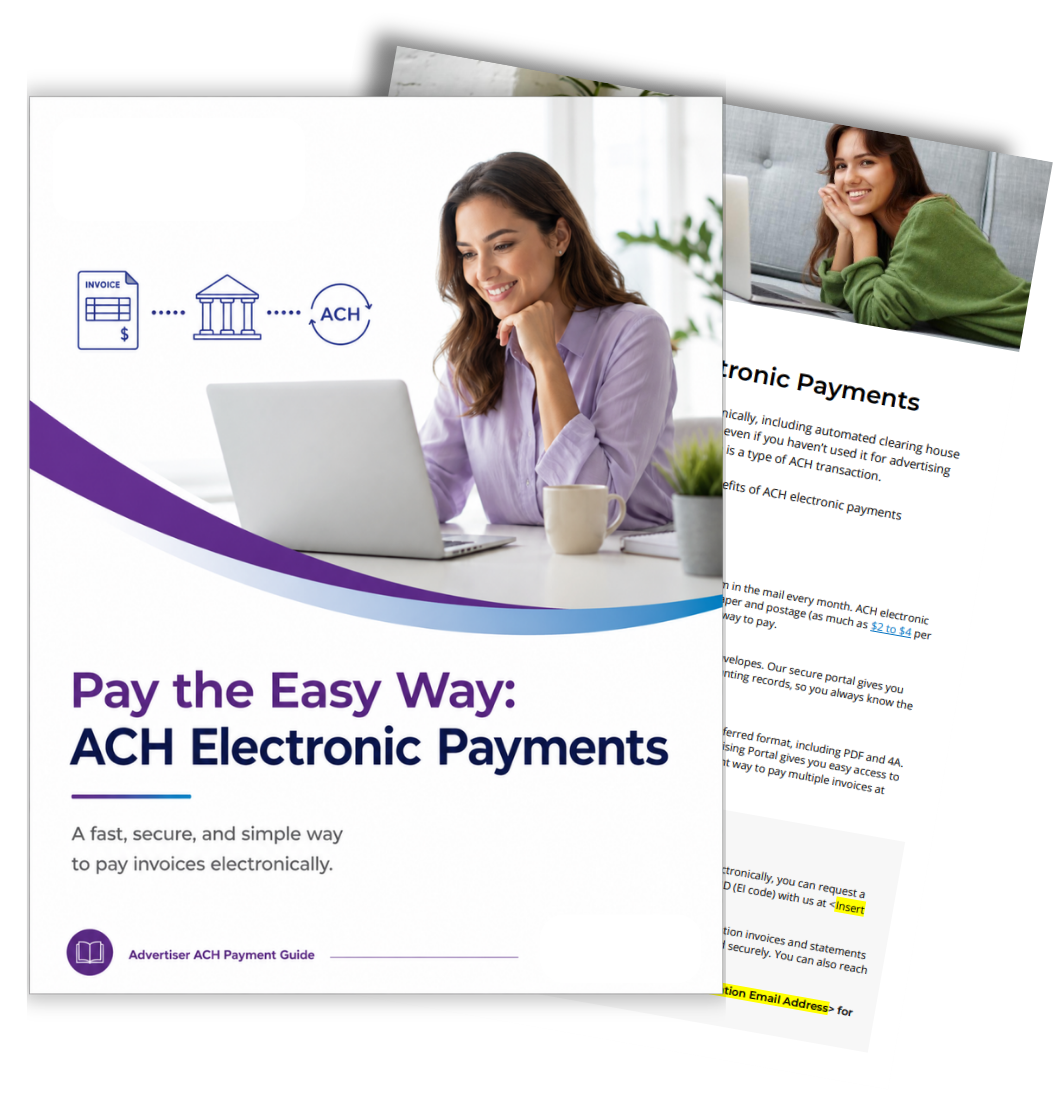 Cover of Pay the easy way: ACH